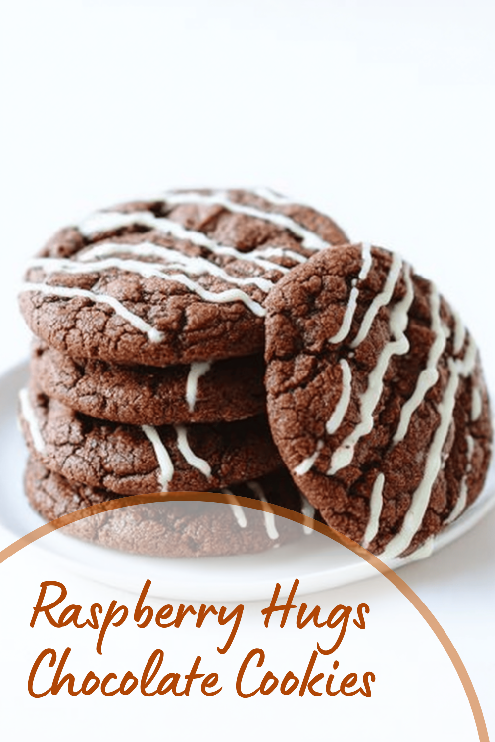 Raspberry Hugs Chocolate Cookies