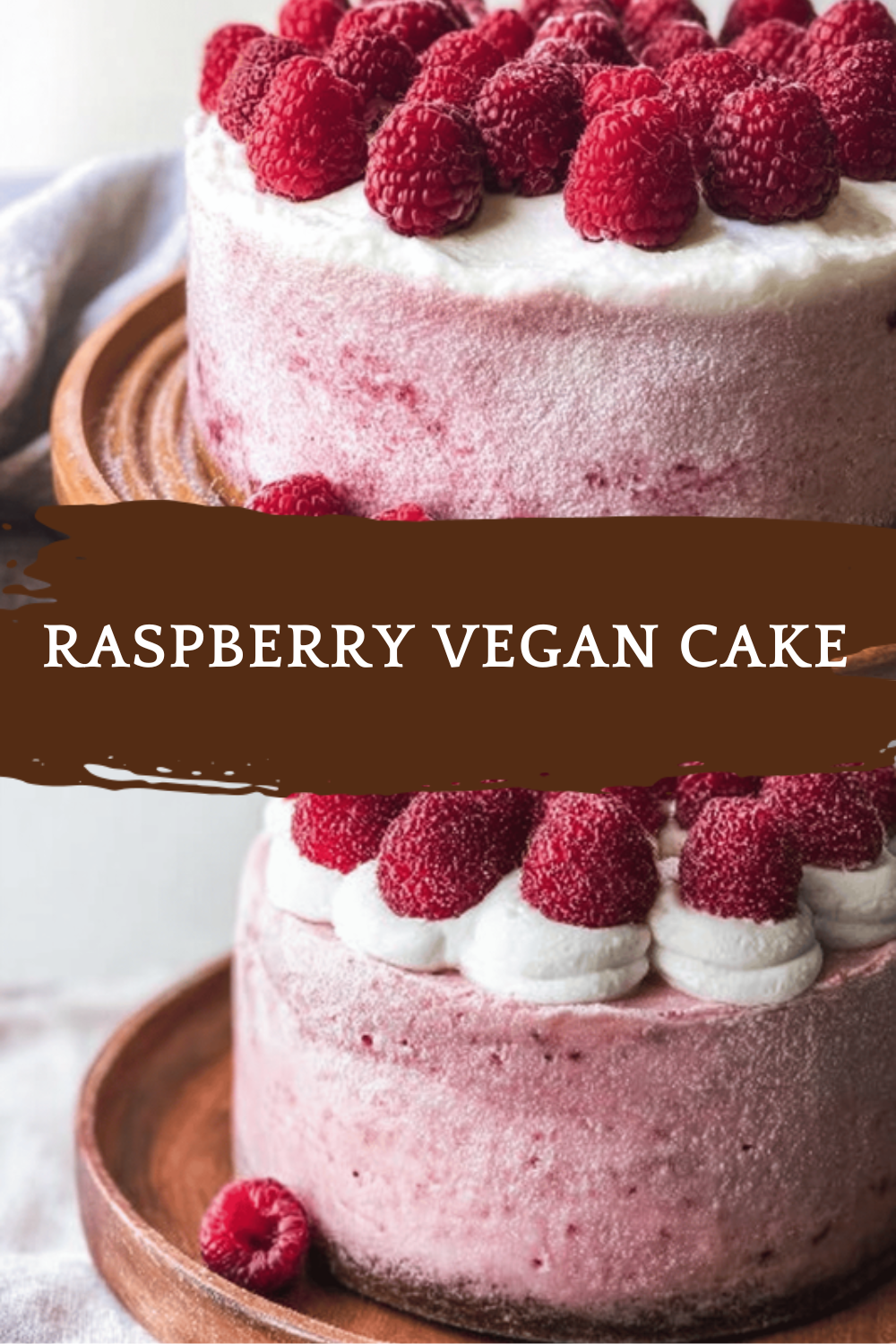 Raspberry Vegan Cake