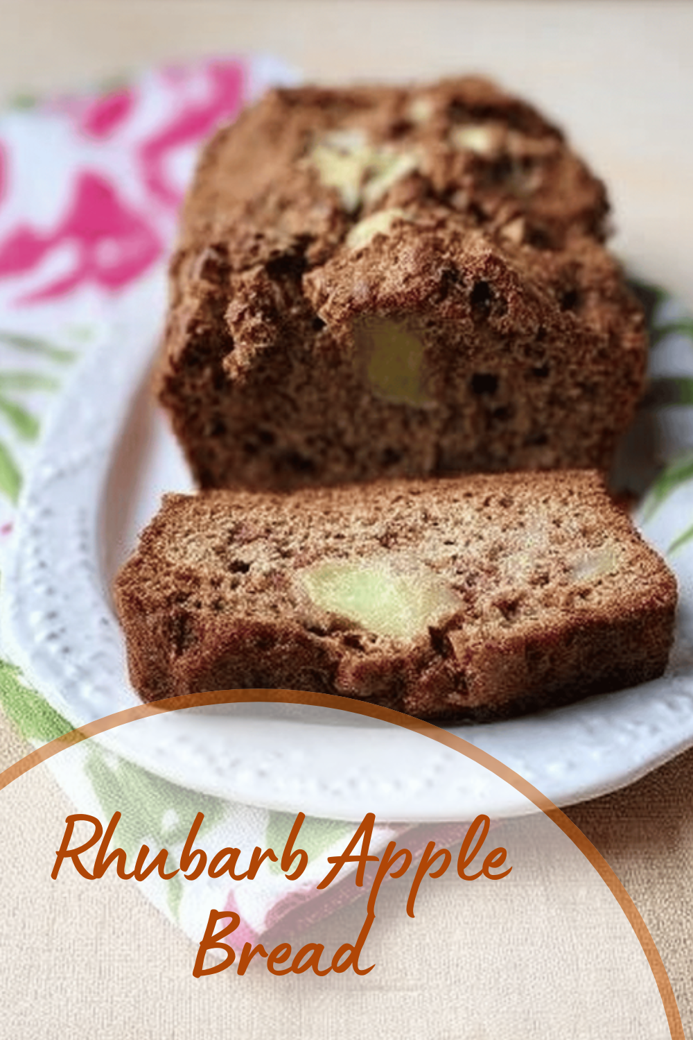 Rhubarb Apple Bread
