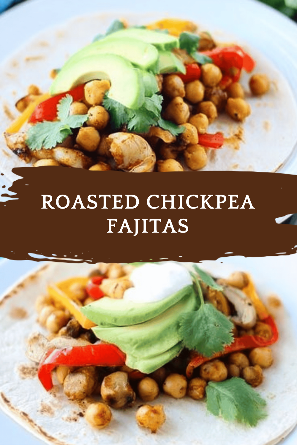 Roasted Chickpea Fajitas
