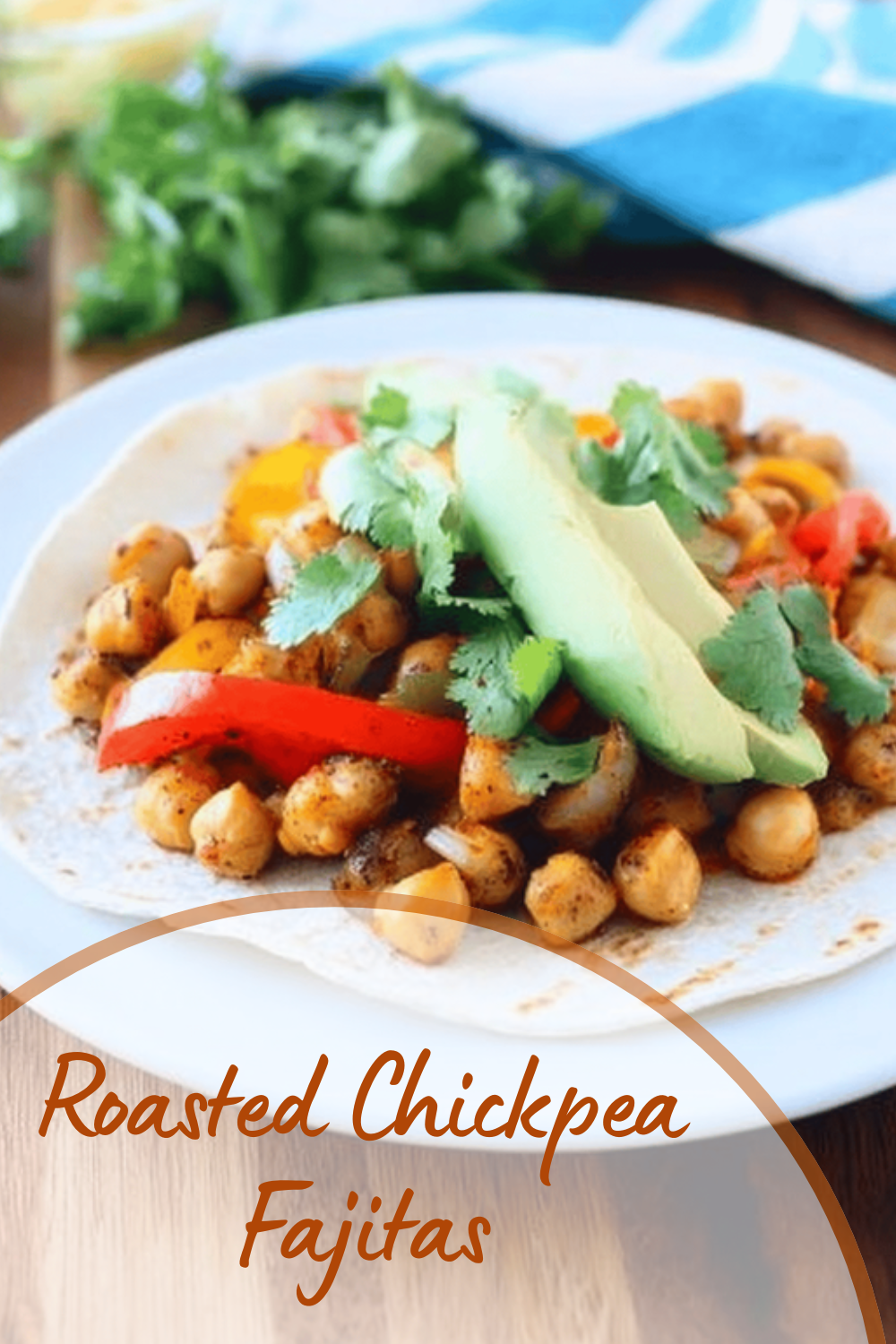 Roasted Chickpea Fajitas