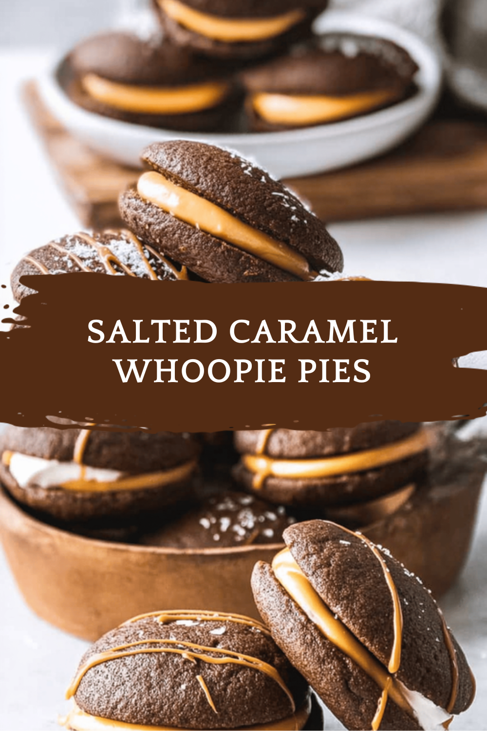 Salted Caramel Whoopie Pies