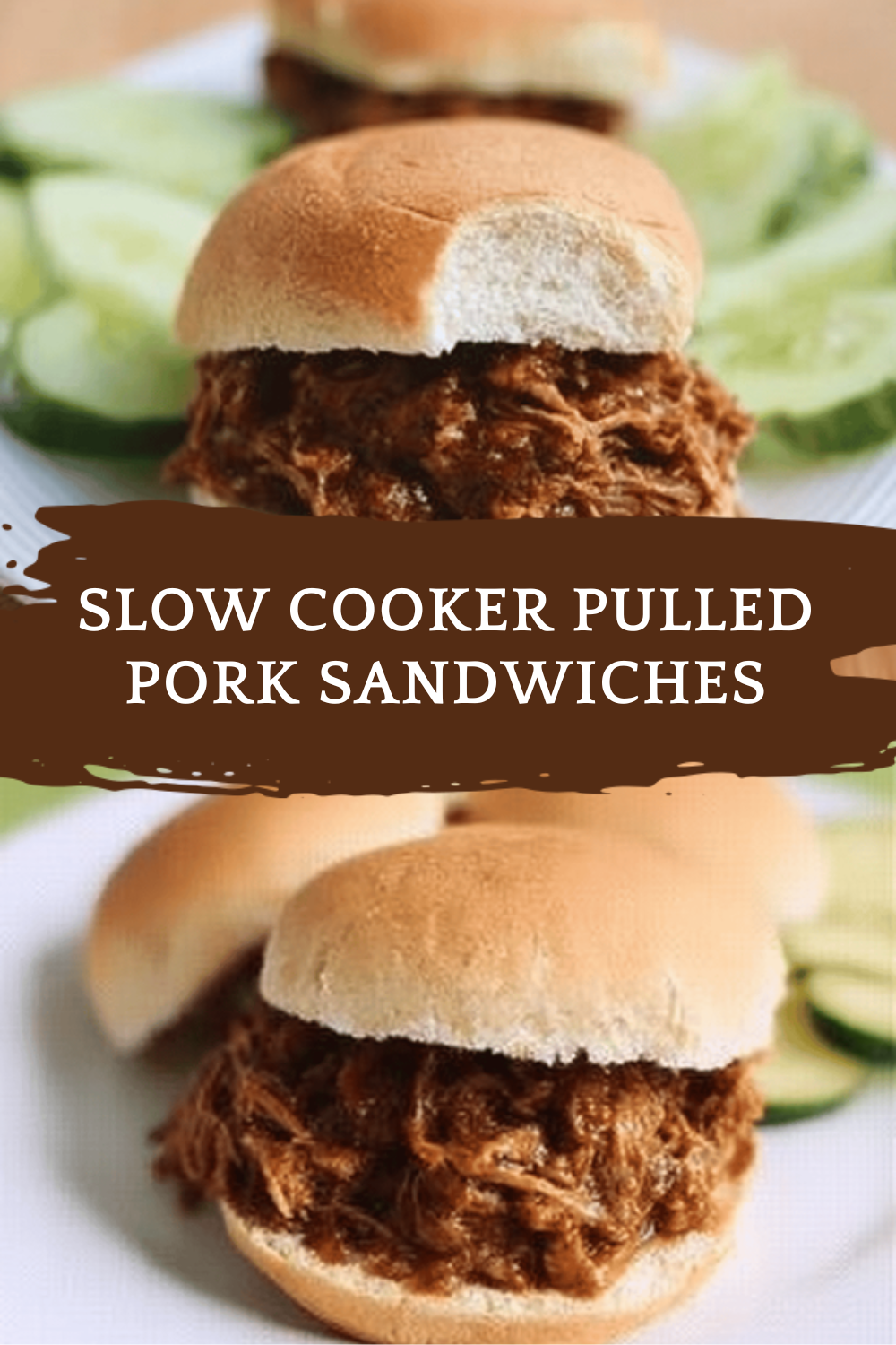 Slow Cooker Pulled Pork Sandwiches