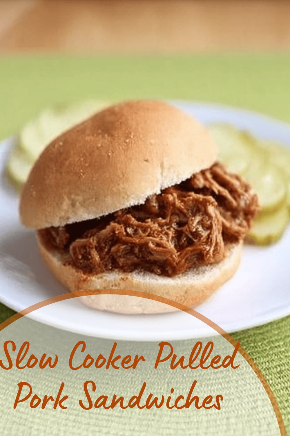 Slow Cooker Pulled Pork Sandwiches