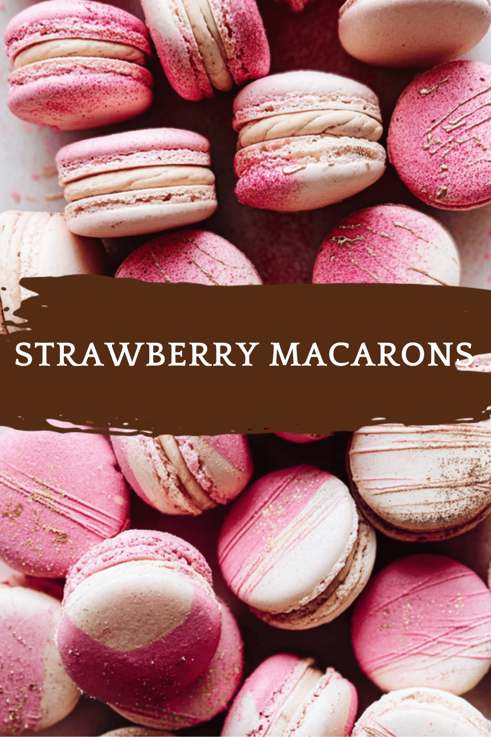 Strawberry Macarons