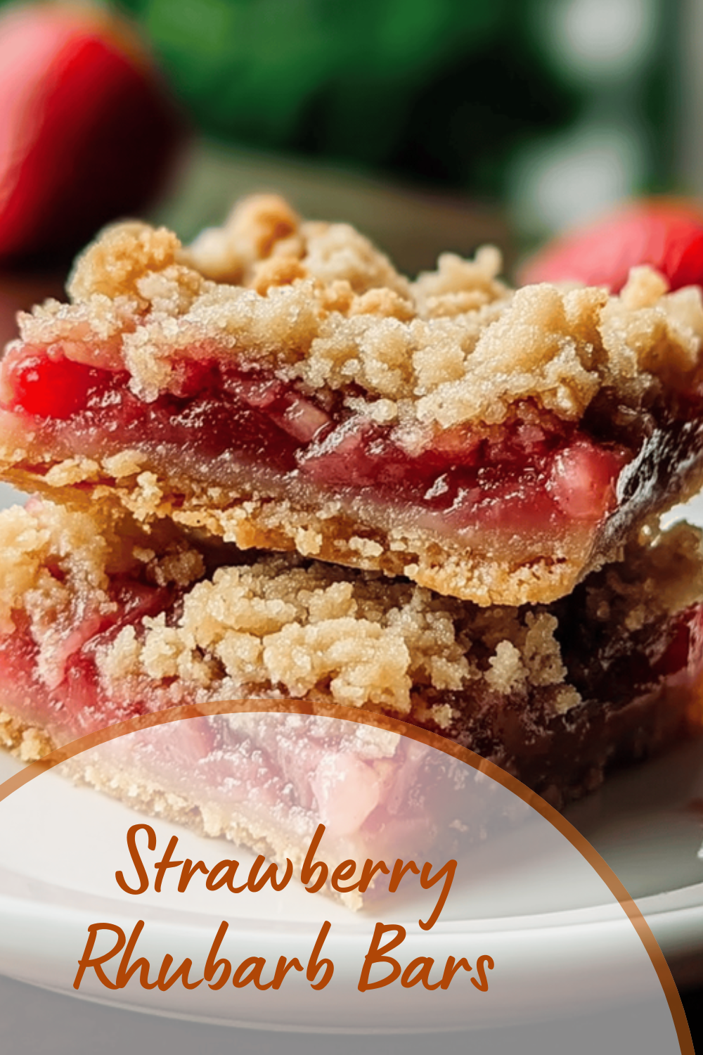 Strawberry Rhubarb Bars