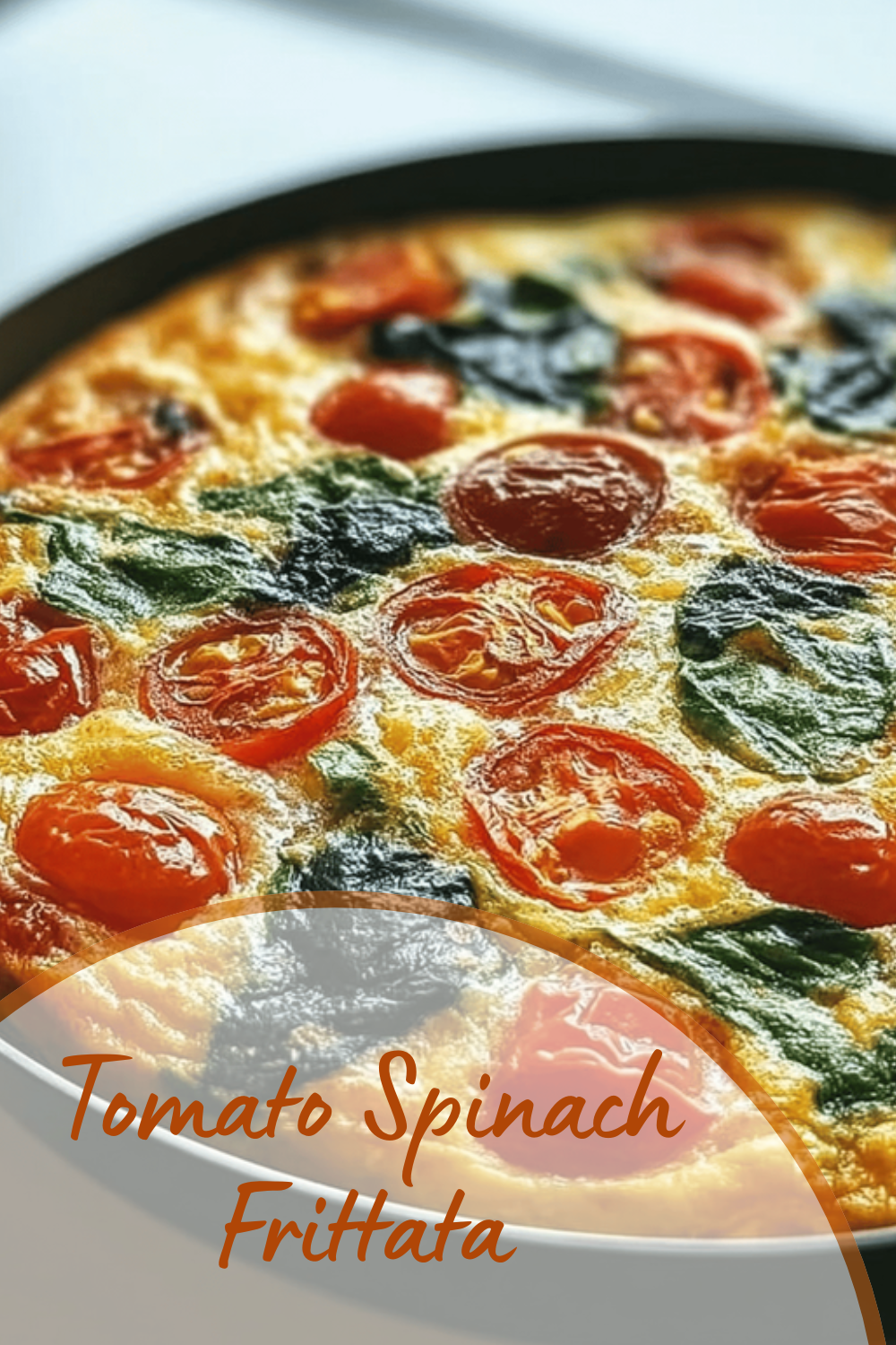 Tomato Spinach Frittata