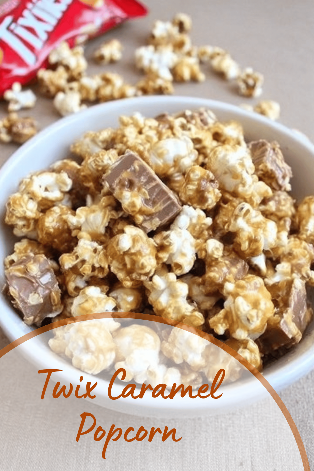Twix Caramel Popcorn