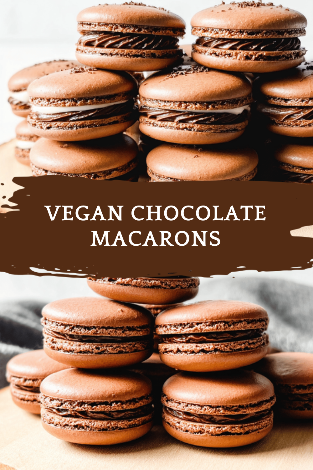 Vegan Chocolate Macarons Recipe For Light And Crispy Treats 6 Vegan Chocolate Macarons
