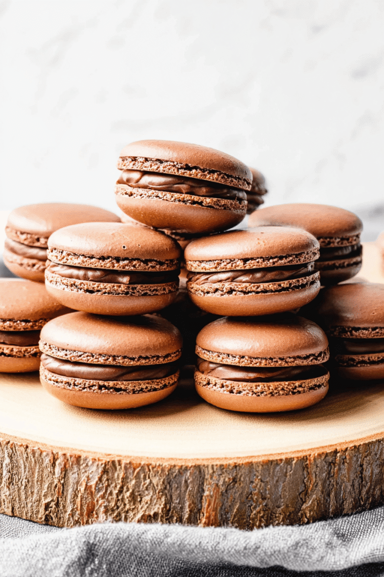 Vegan Chocolate Macarons Recipe For Light And Crispy Treats 8 Vegan Chocolate Macarons 71.Png