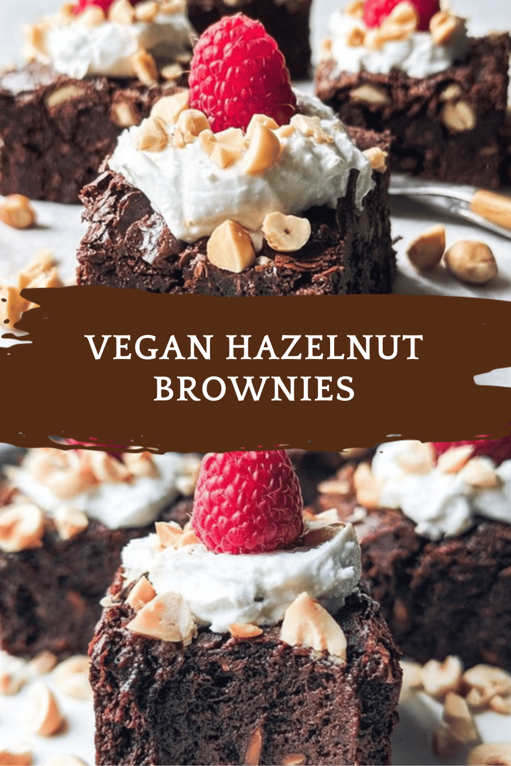 Vegan Hazelnut Brownies