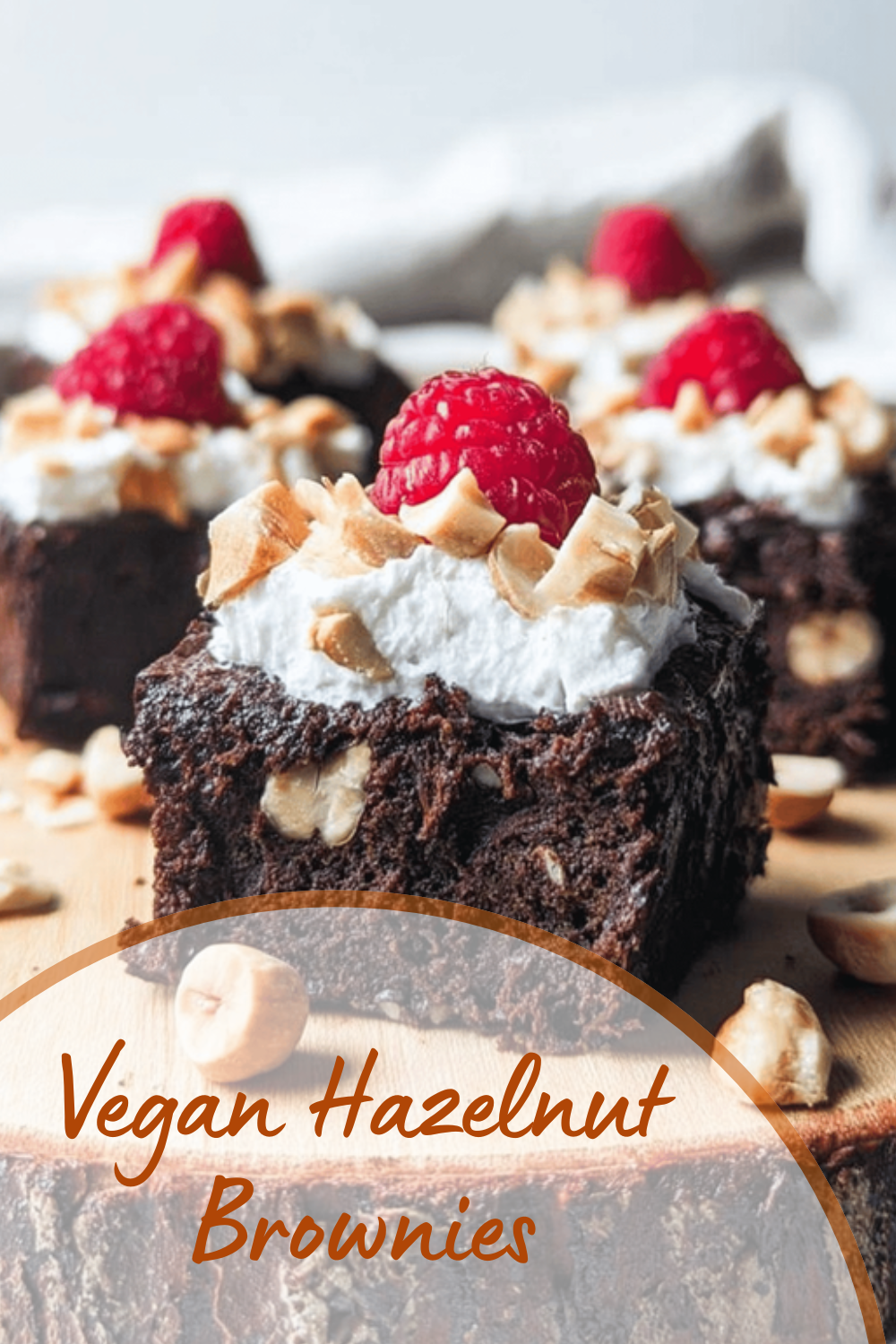 Vegan Hazelnut Brownies
