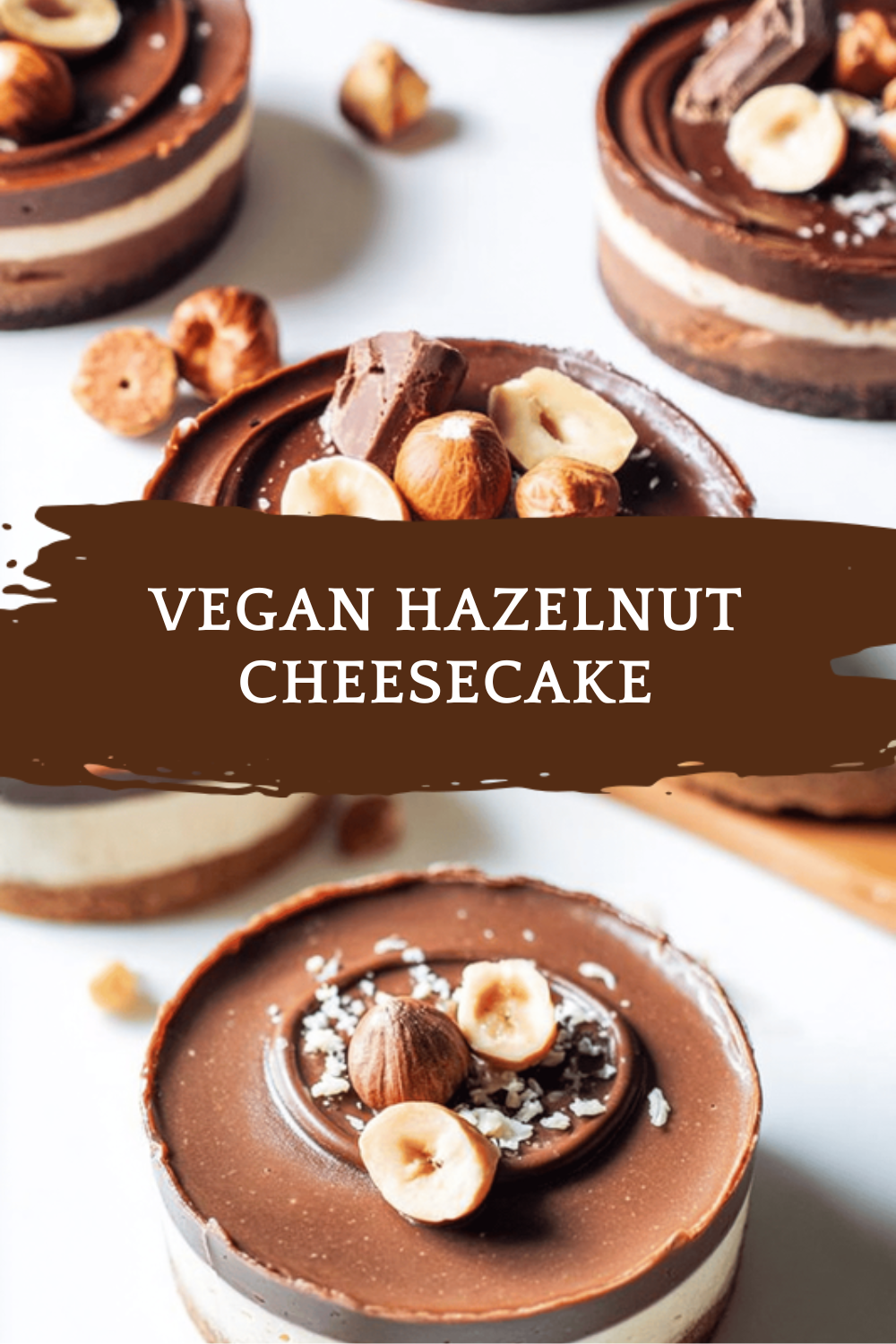 Vegan Hazelnut Cheesecake