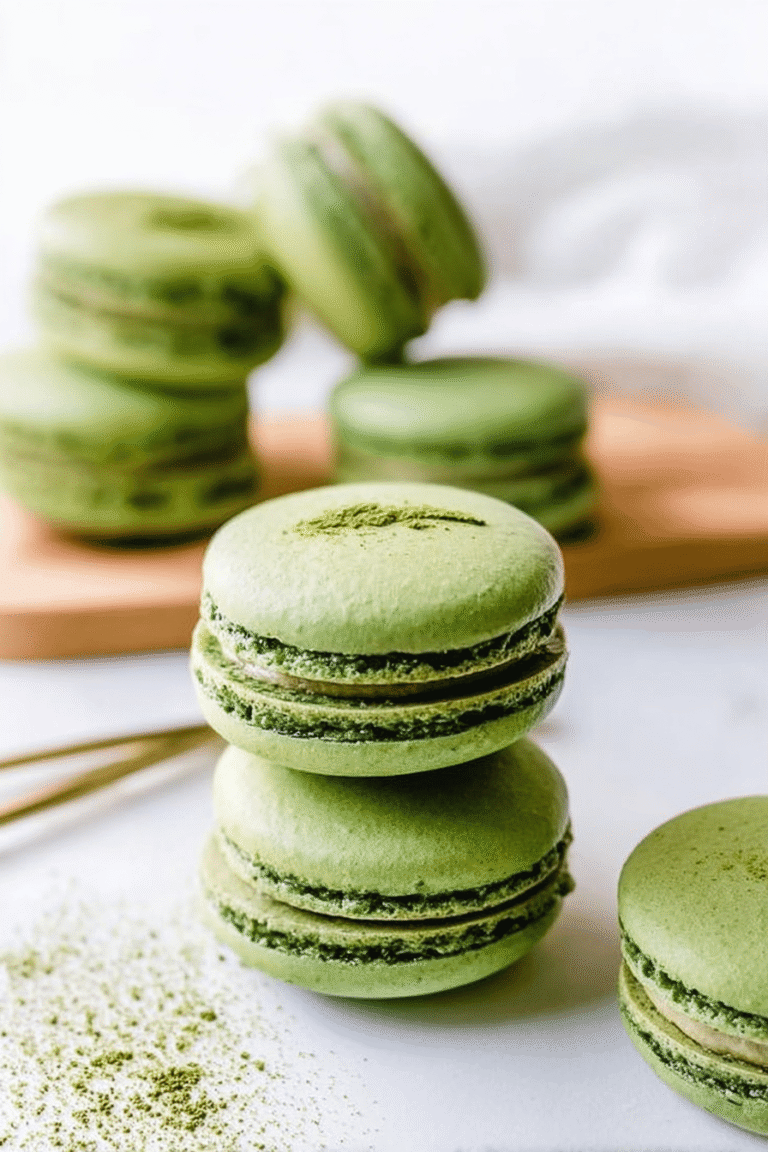 Vegan Matcha Macarons 72.Png