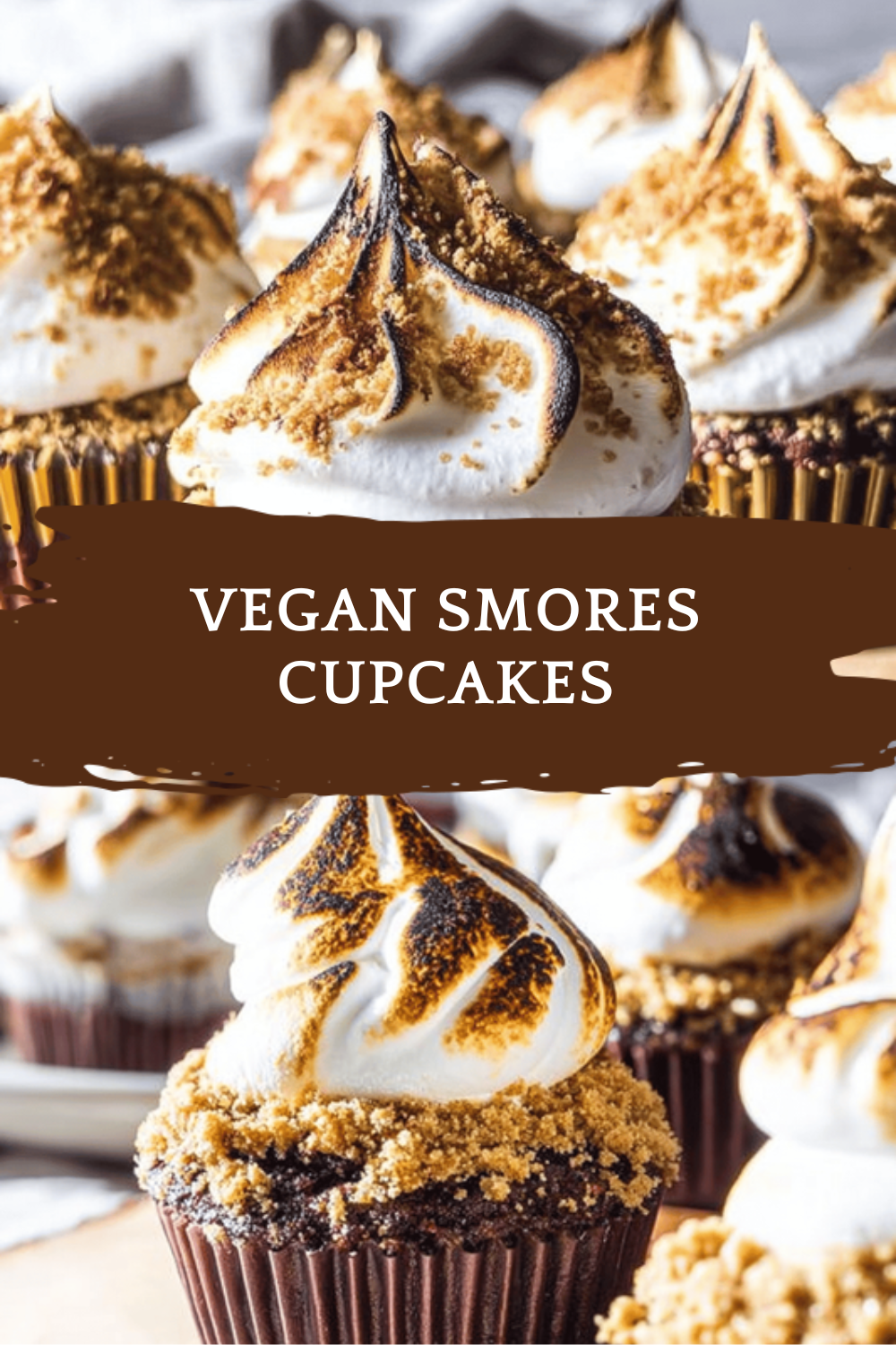 Vegan Smores Cupcakes