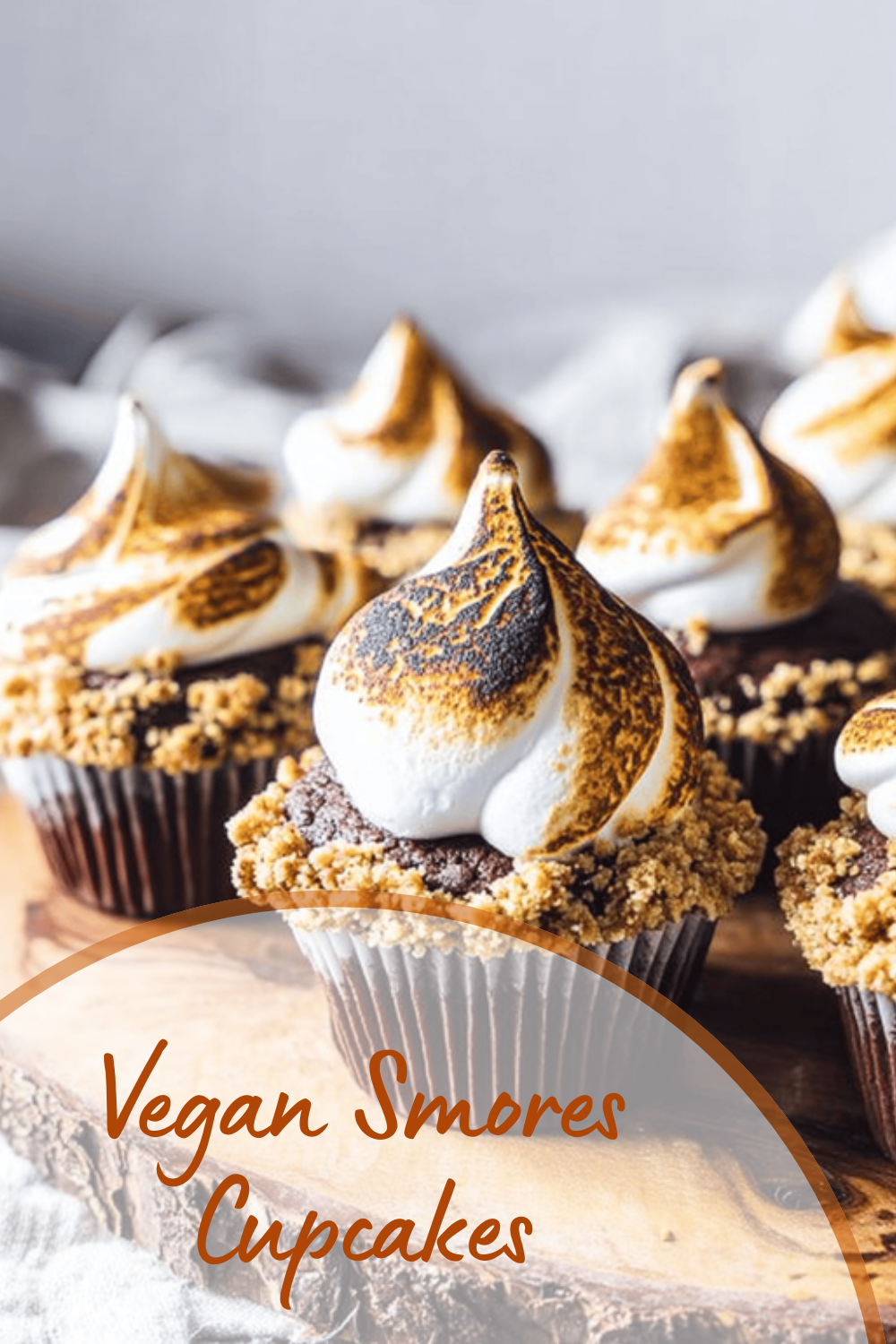 Vegan Smores Cupcakes
