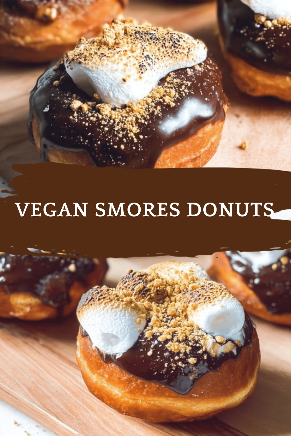 Vegan Smores Donuts
