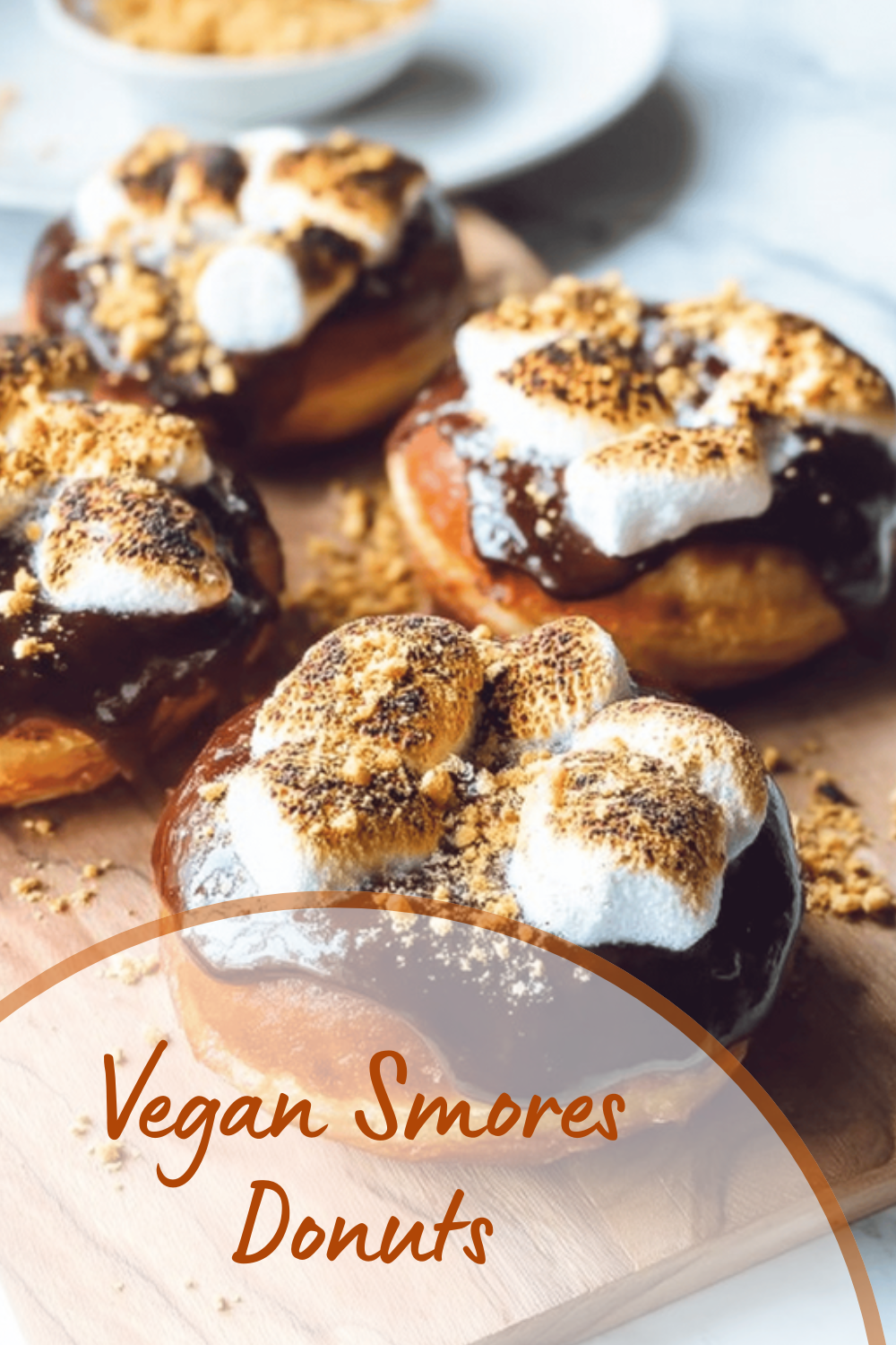 Vegan Smores Donuts