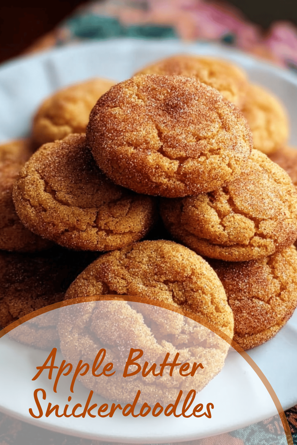 Apple Butter Snickerdoodles