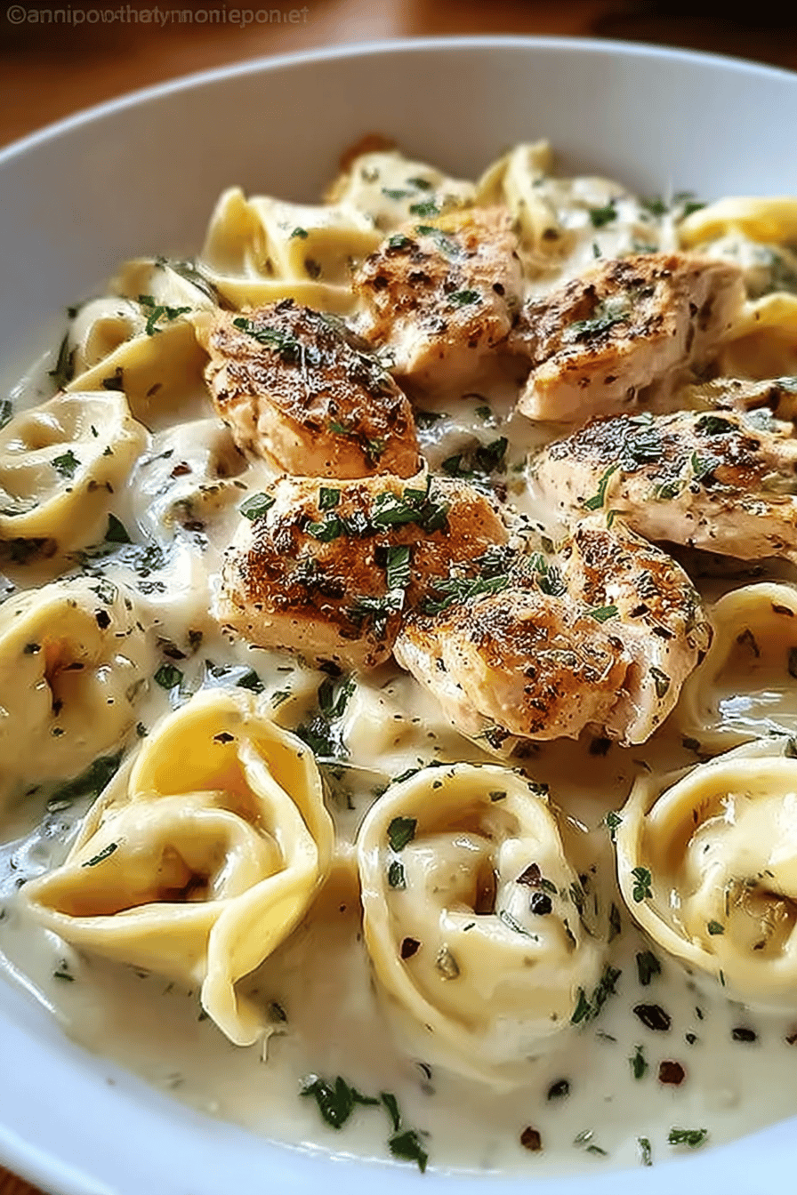 Asiago Tortellini Alfredo