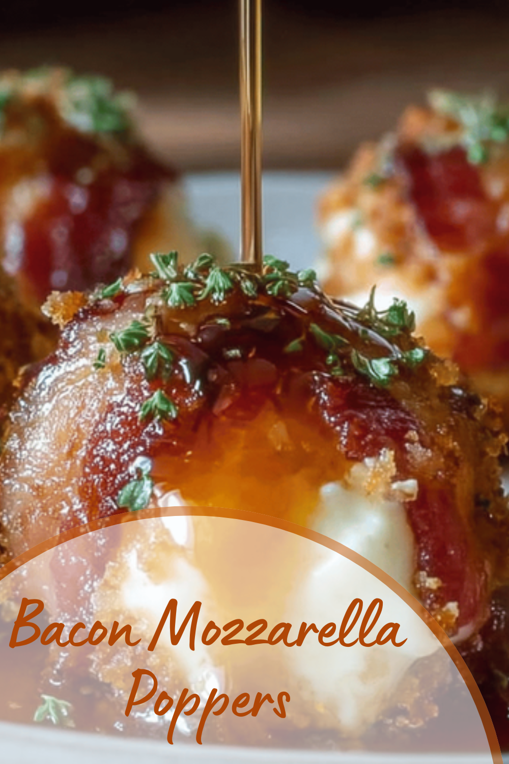 Bacon Mozzarella Poppers