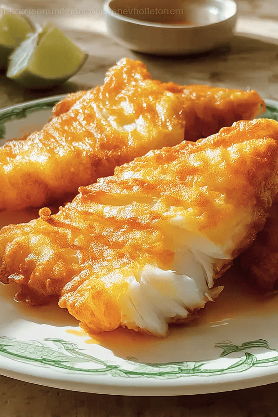 Batter Dipped Fish