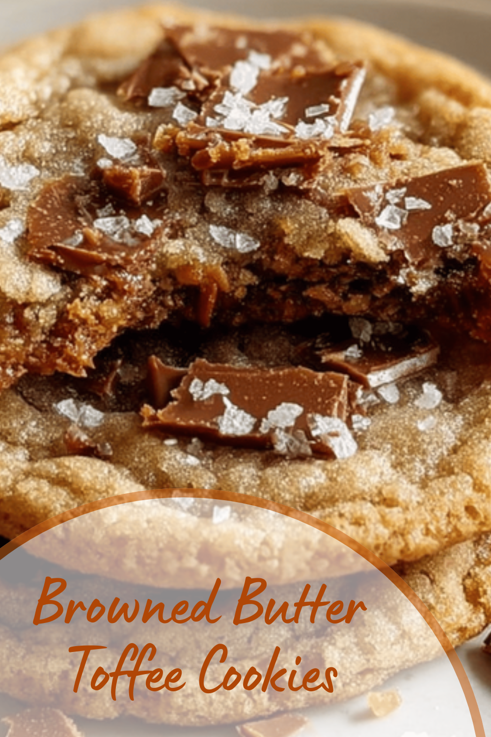 Browned Butter Toffee Cookies