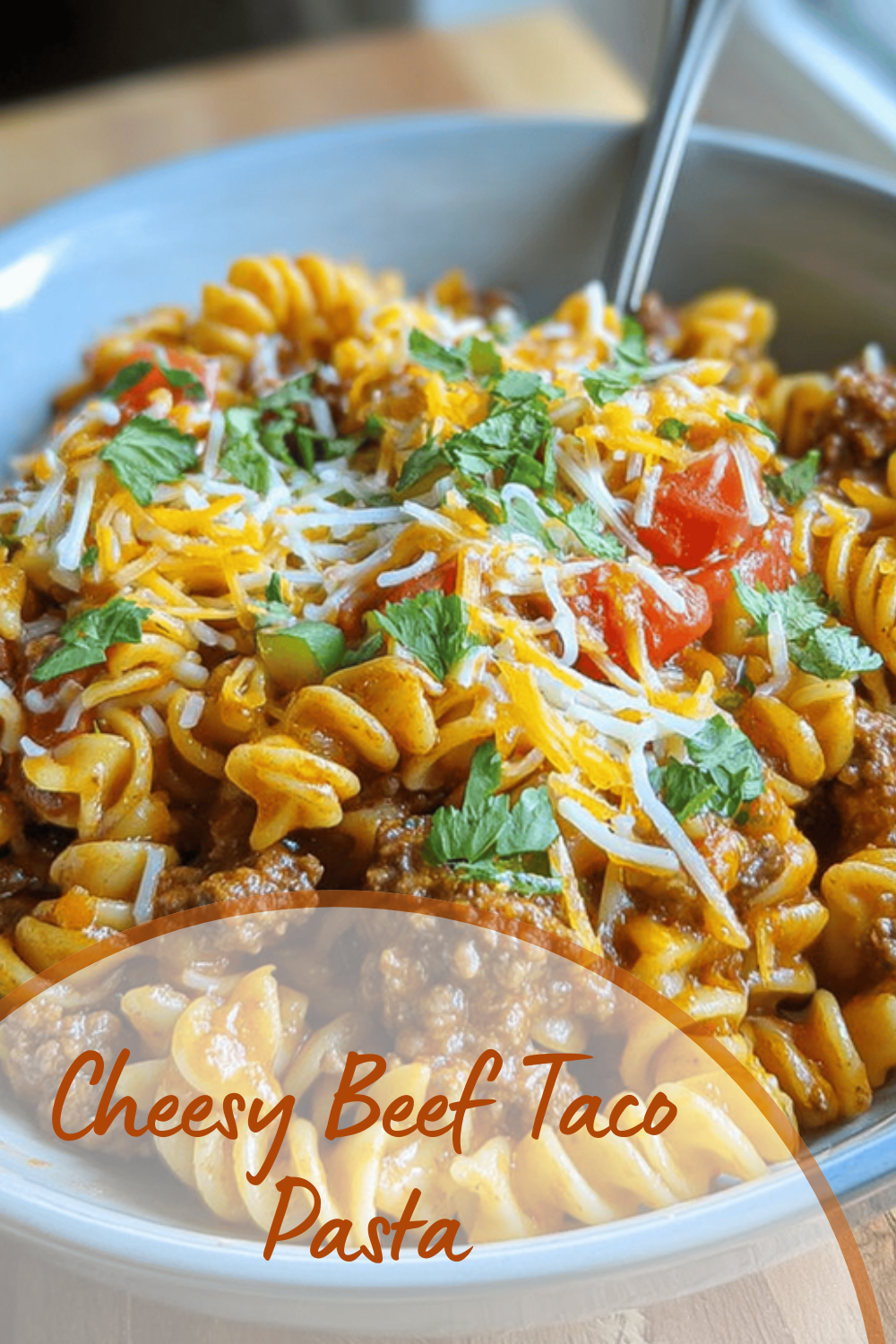 Cheesy Beef Taco Pasta