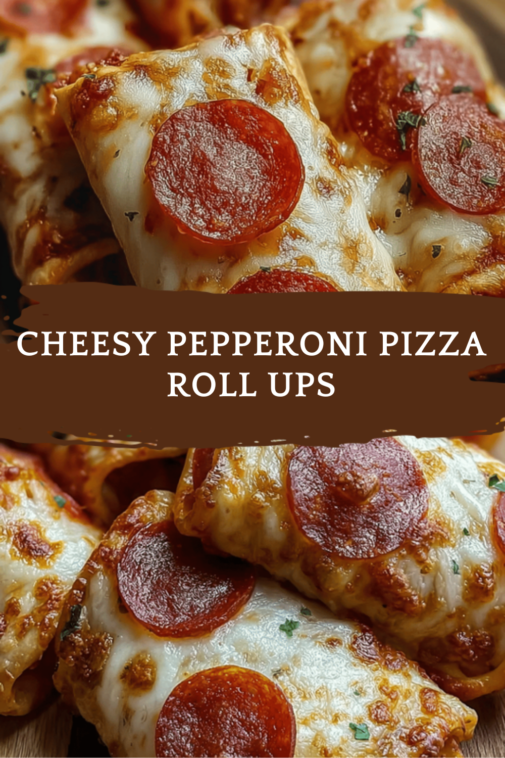 Cheesy Pepperoni Pizza Roll Ups