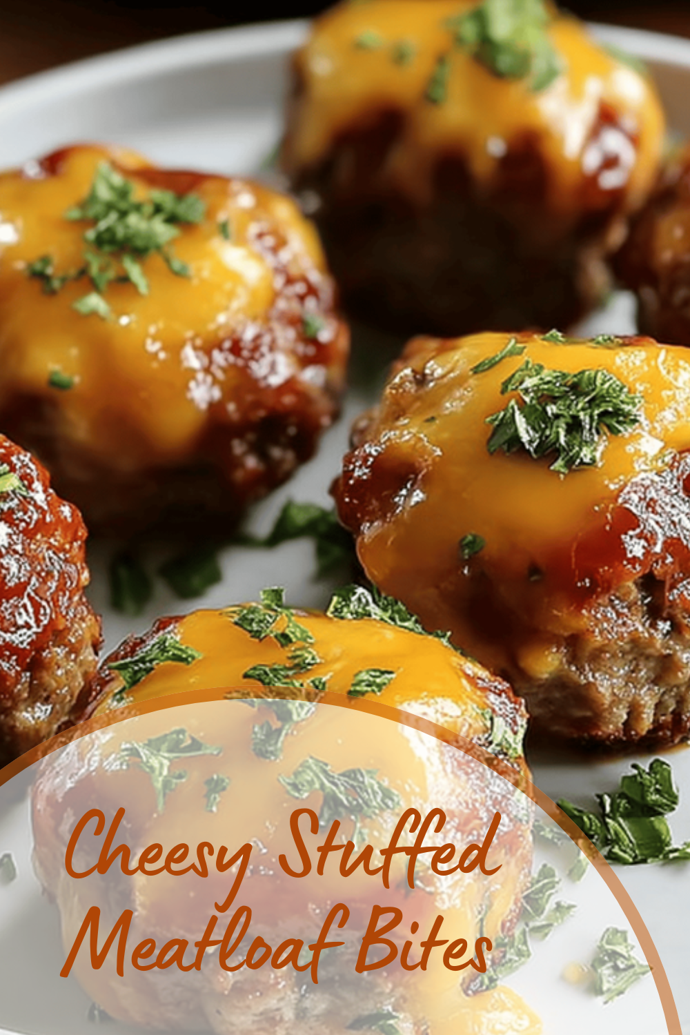 Cheesy Stuffed Meatloaf Bites