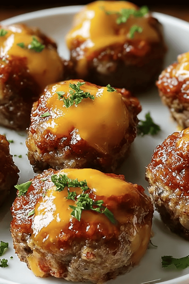 Cheesy Stuffed Meatloaf Bites 4.Png