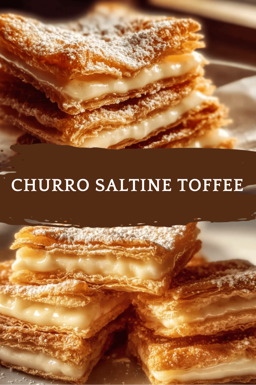Churro Saltine Toffee