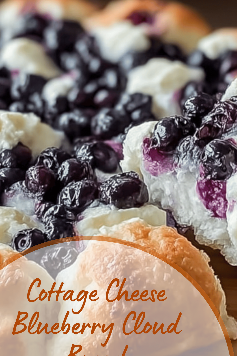 Cottage Cheese Blueberry Cloud Bread