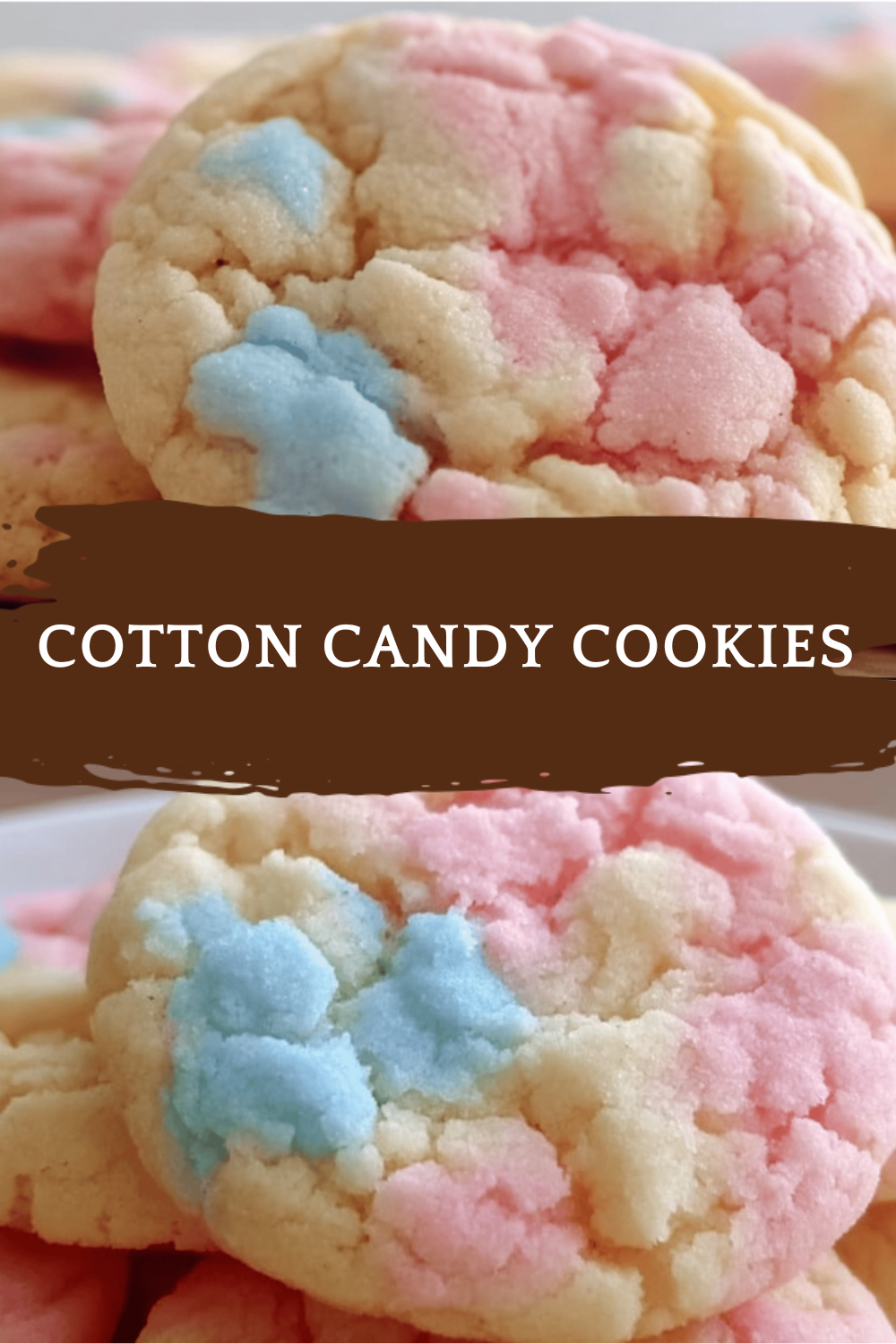 Cotton Candy Cookies