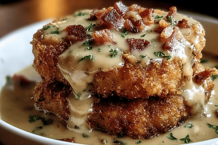 Country Fried Pork Bacon Gravy 77.Png