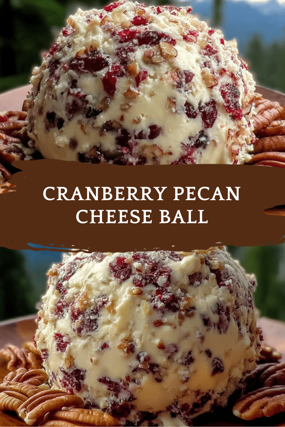 Cranberry Pecan Cheese Ball