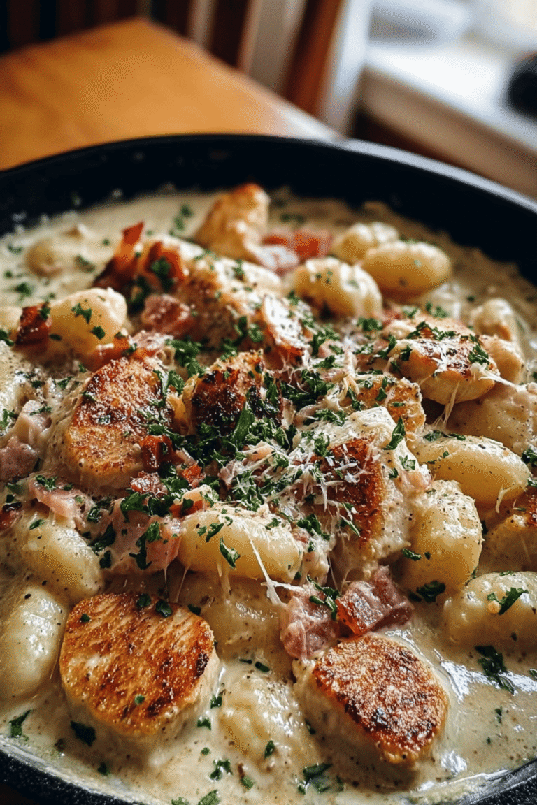 Creamy Garlic Chicken Gnocchi Skillet 98.Png