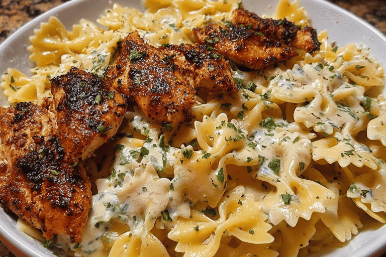 Creamy Garlic Parmesan Chicken Bowtie 90.Png
