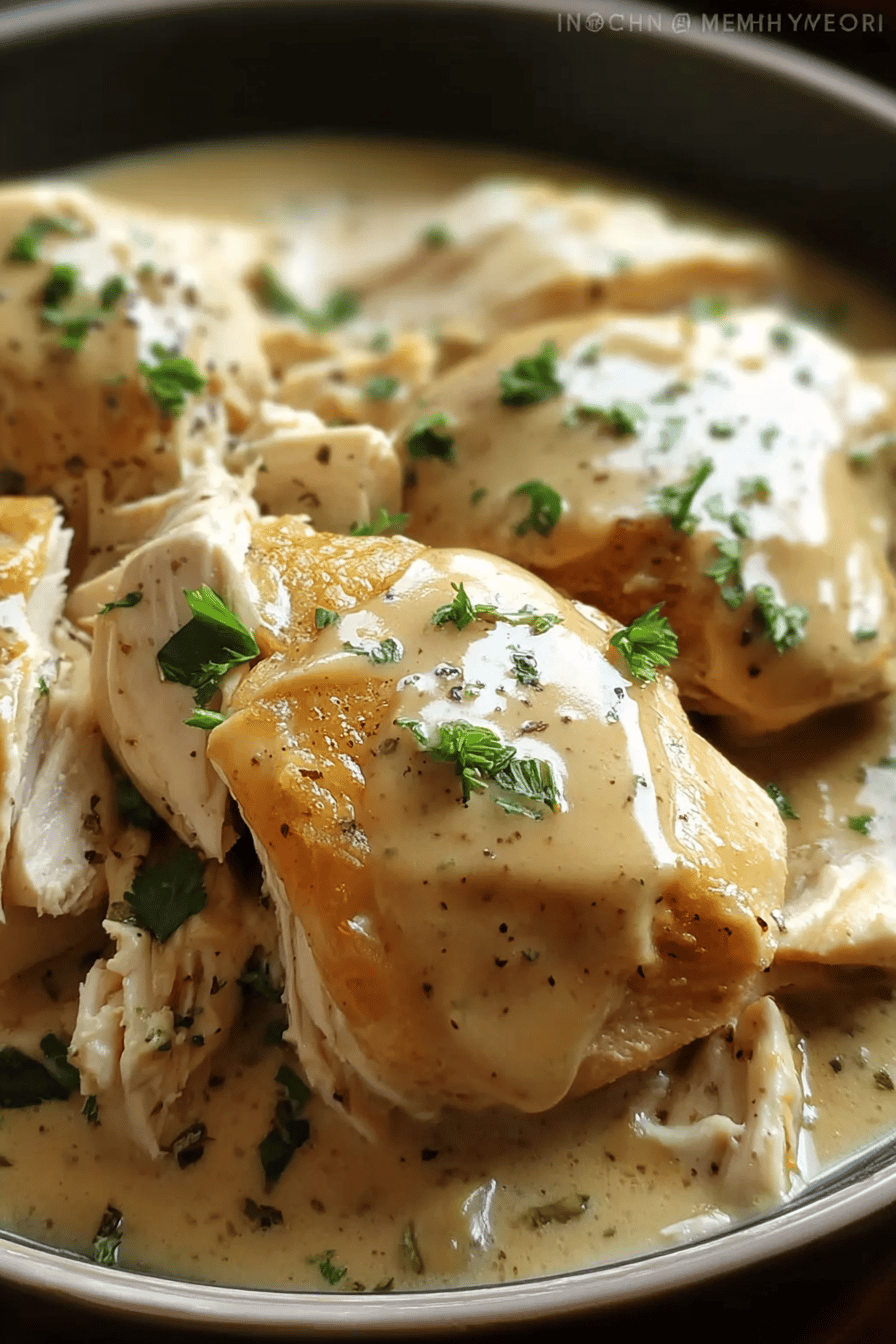 Crockpot Chicken And Gravy