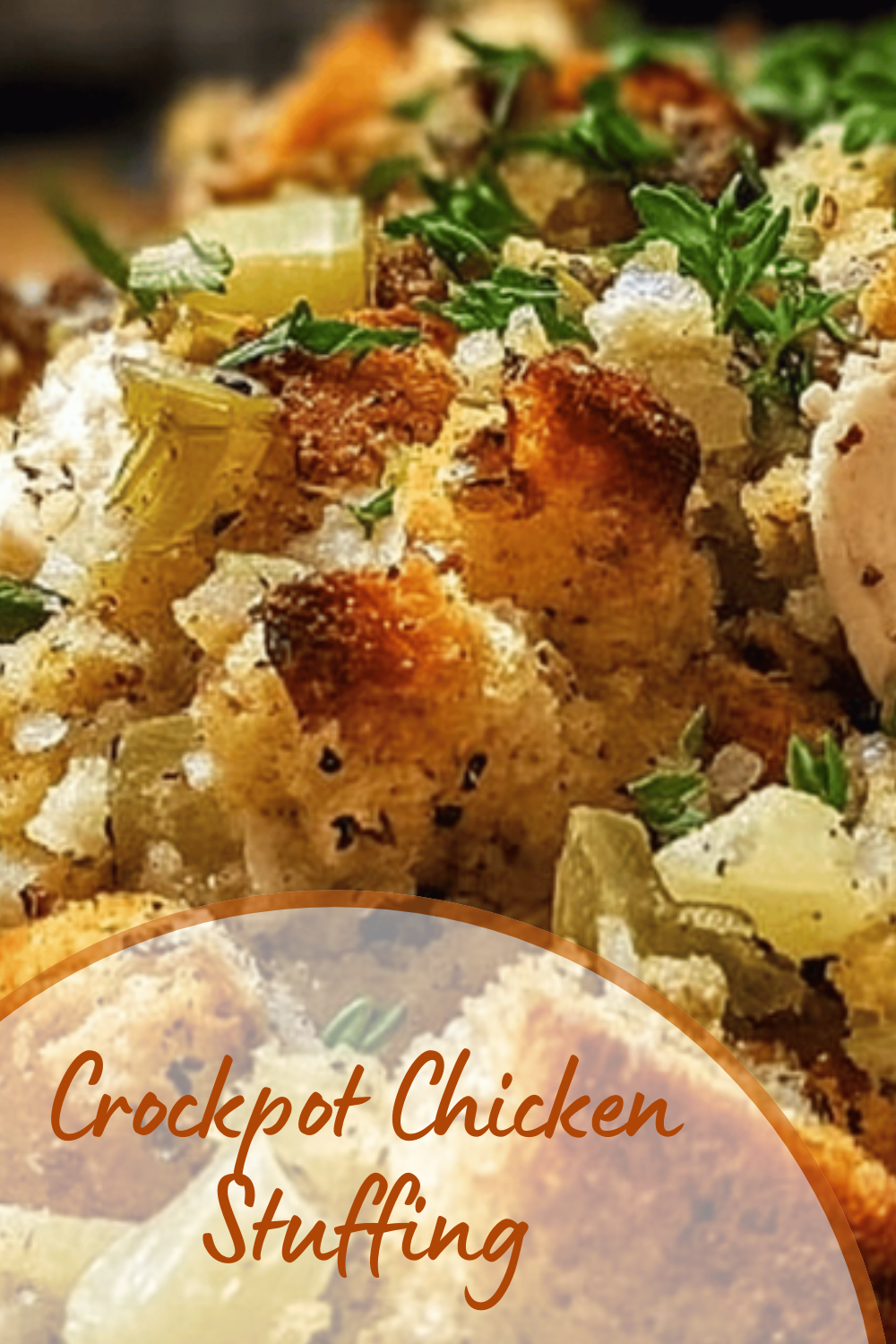 Crockpot Chicken Stuffing