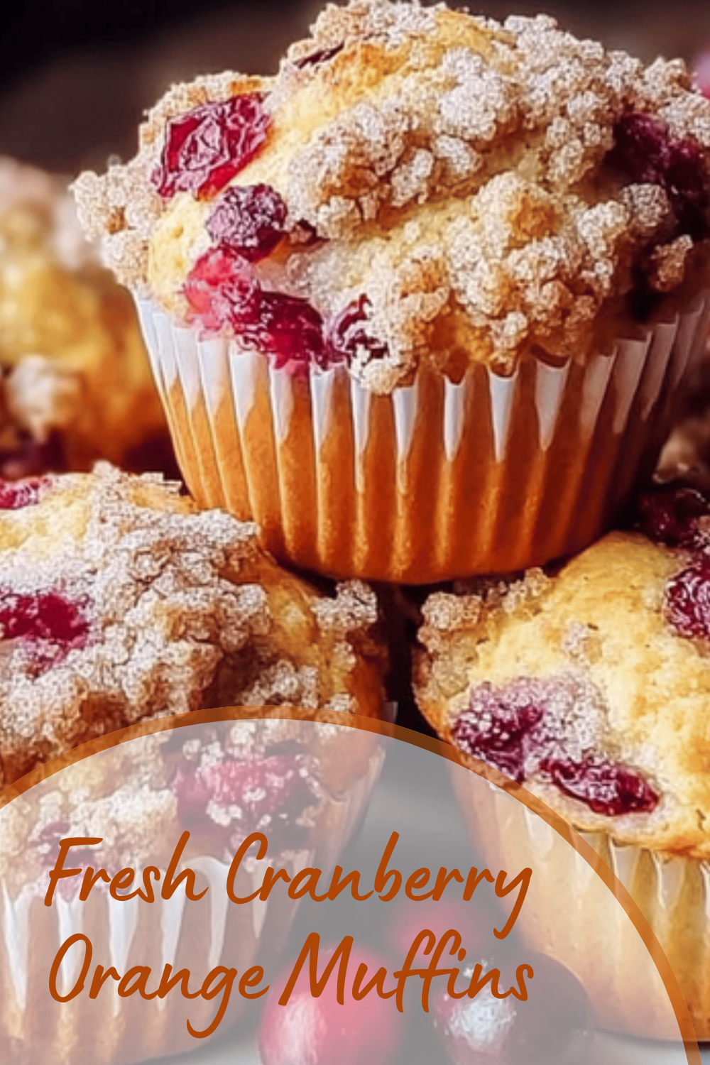 Fresh Cranberry Orange Muffins