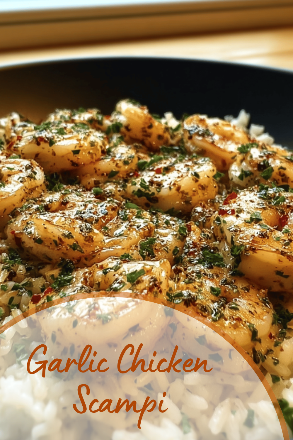 Garlic Chicken Scampi