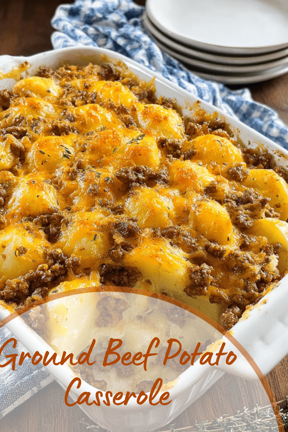 Ground Beef Potato Casserole