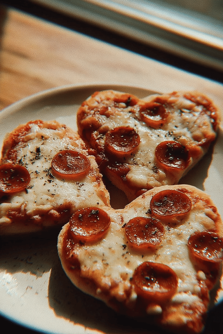 Heart Shaped Pizza Recipe For Valentine’s Day Celebration 8 Heart Shaped Pizzas 91.Png