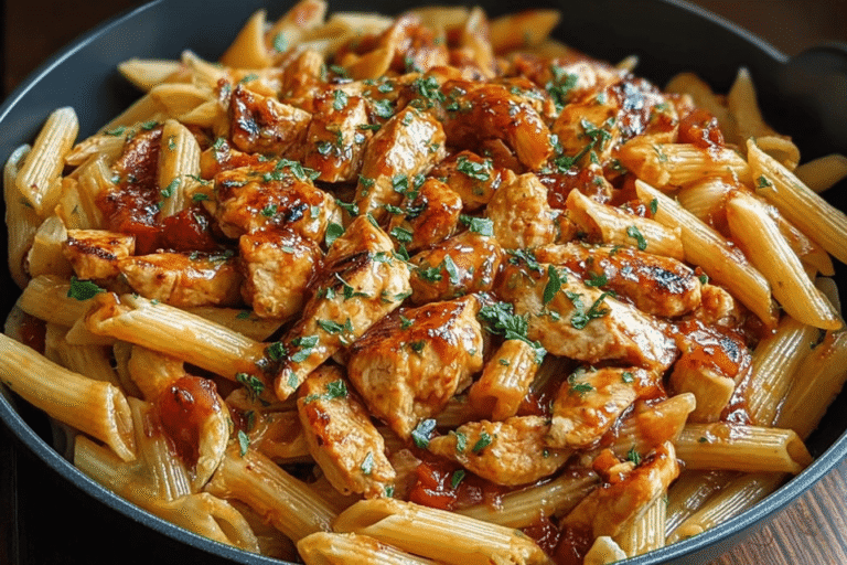 Honey Bbq Chicken Penne 88.Png