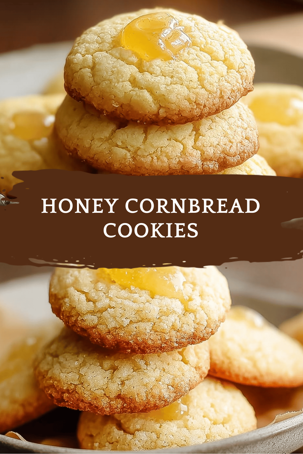 Honey Cornbread Cookies
