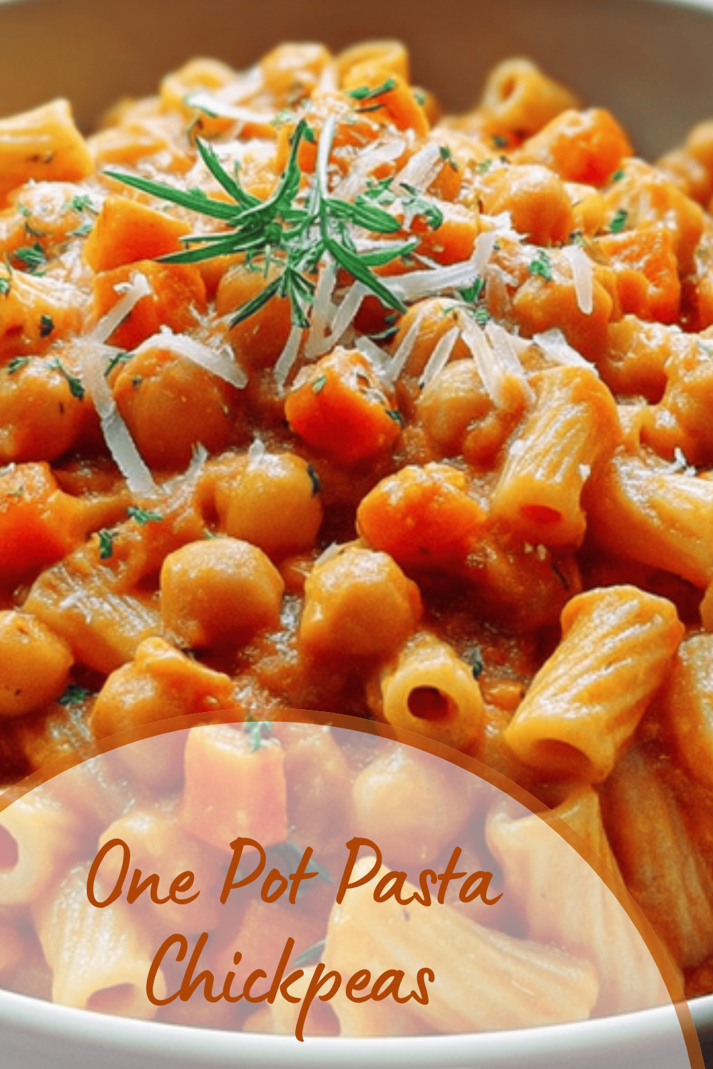 One Pot Pasta Chickpeas
