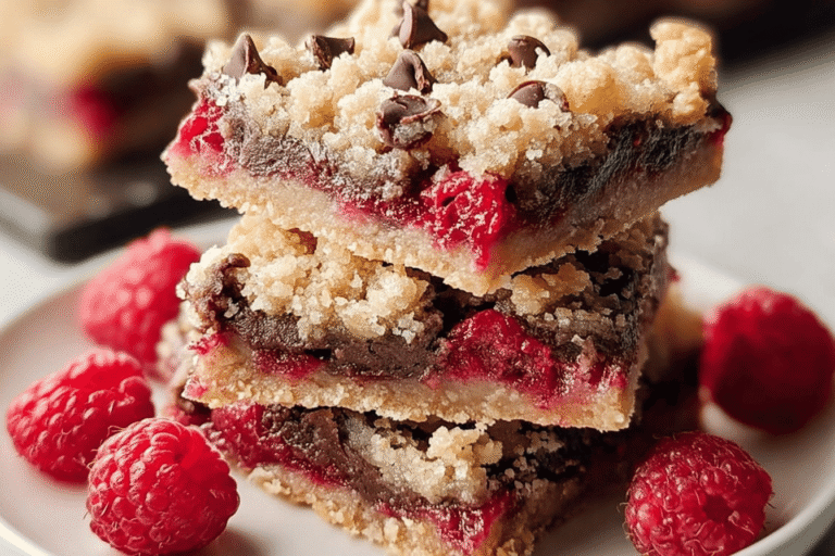 Raspberry Chocolate Crumble Bars 42.Png