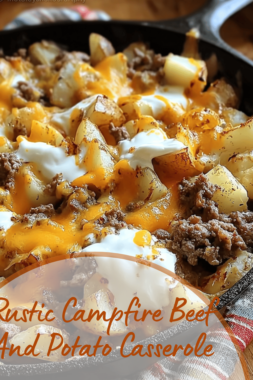 Rustic Campfire Beef And Potato Casserole