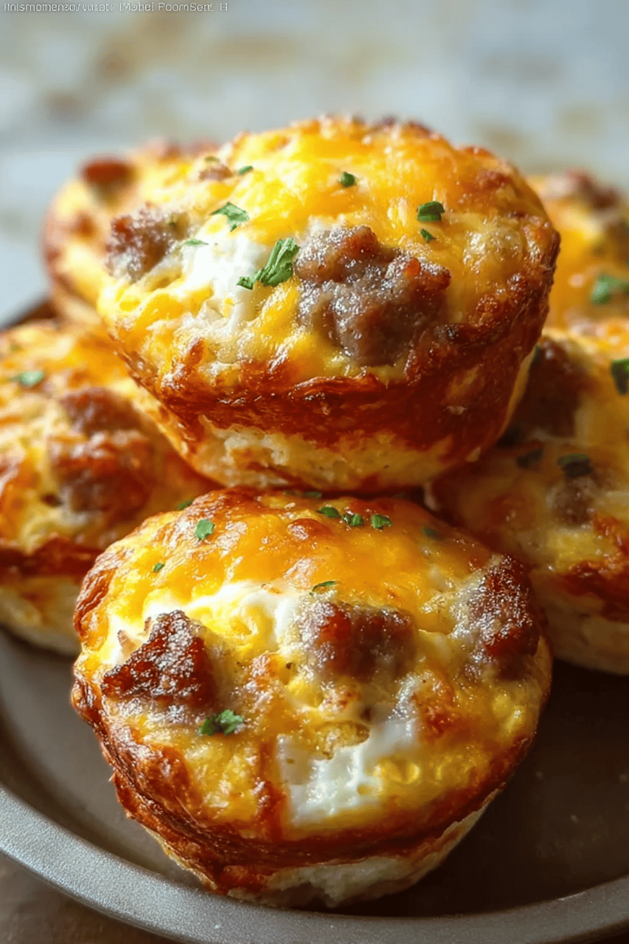 Sausage Egg And Cheese Biscuits